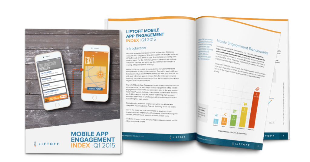Liftoff Releases Q1 2015 Mobile App Engagement Index; Details CPA Trends Across Category, Platform and Gender