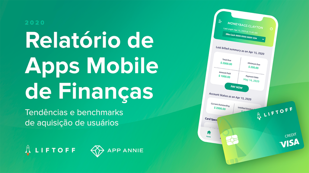 Relatório de apps mobile de finanças de 2020