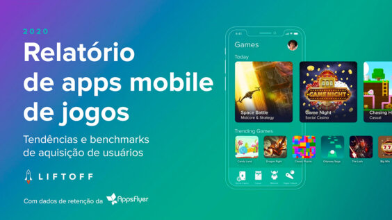 Relatório de apps mobile de jogos de 2020