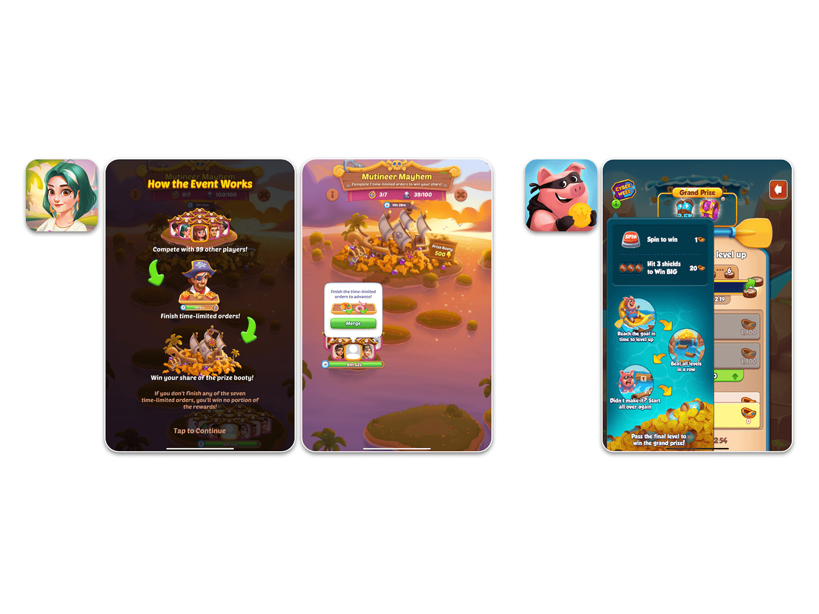 Streak events