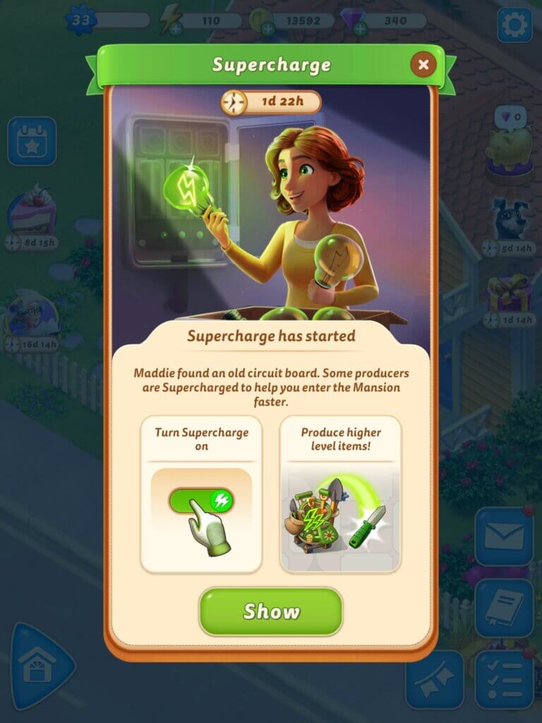 Supercharge event
